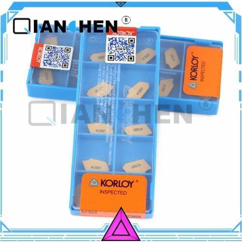 Genuine Original Korea Korloy SP300 NC3020 (10pcs/lot) High Quality Internal turning tool Insert