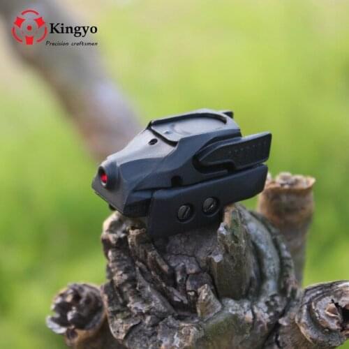 Adjustable Micro Red Dot Laser Sight Tactical Universal Hunting Optics Red Laser Sight for Pistol Gun Glock
