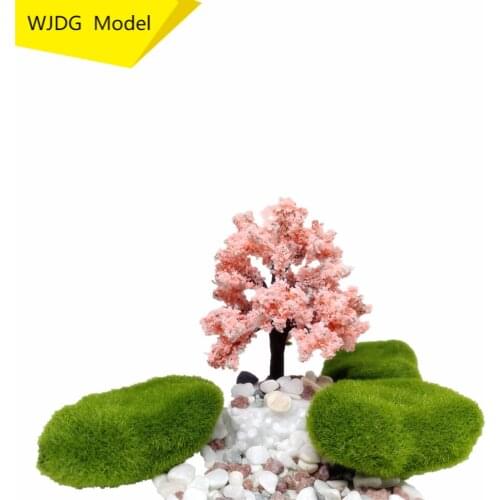 Made purely by hand model tree 8cm/12cm/16cm/18cm4 styles building model materials micro landscape landscape can be customized