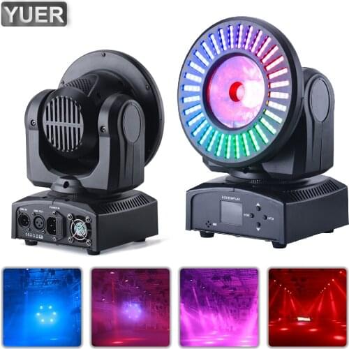 60W LED RGBW SMD 5050 Beam Moving Head Light DMX Music Control DJ Disco Stage Prom Dance Floor Bar Wedding Party Indoor Club