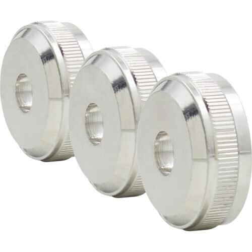 Tooyful Set of 3 Trumpet Repairing Parts Bottom Screws Nuts for Trumpet Parts