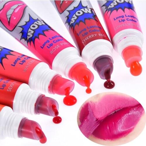 Peel Off Liquid Lipstick 6 Color Waterproof Long Lasting Tear Lipstick Lip Gloss Women Sexy Makeup Tear Pull Lips Mask Cosmetic