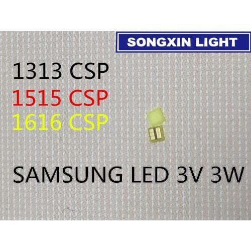 1000PCS For SAMSUNG LED 1313 TV Application LED Backlight 3W 3V CSP Cool white LCD Backlight for TV TV Application