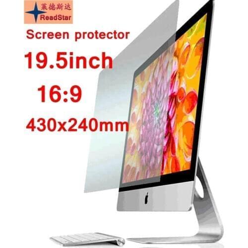 19.5"(16:9) Wide Screen 430x240mm size Desktop computer Anti-Blue ray Eye protection film screen film Bule reductio