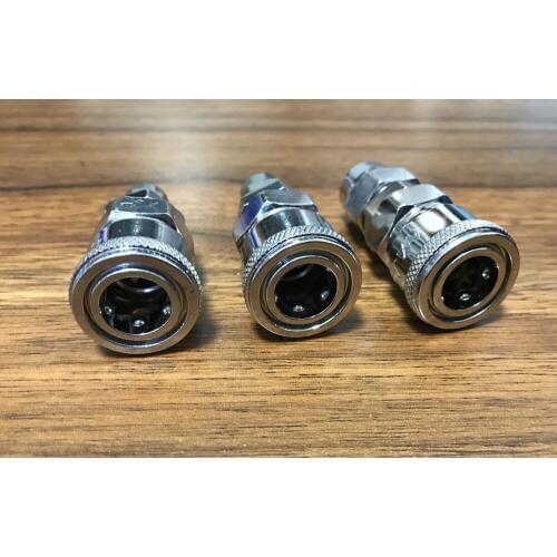 2) SP30 Join Hose 10mm X 6.5mm Pneumatic Air Compressor Hose Quick Coupler Plug Socket Connector