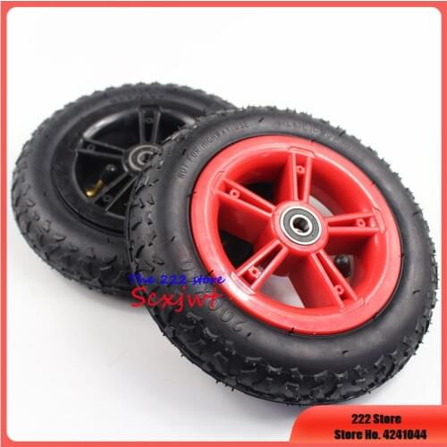 200X40'' 8 Inch Wheel Rim with Inner Tire Folding Bicycle Tyre Rubber Tyre Scooter Car Motorcycle Accessories Babys Car