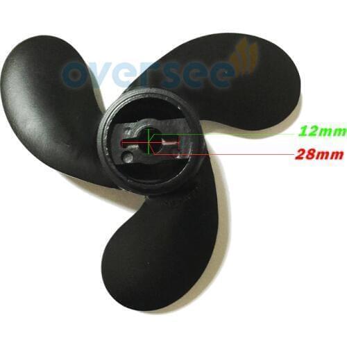 309-64106 Aluminum Propeller 7.4x5.7 For Tohatsu Outboard Motors 2.5HP 3.5HP Mariner 3.3 309-64107-0 Parsun 3.6 TC3.6BMS