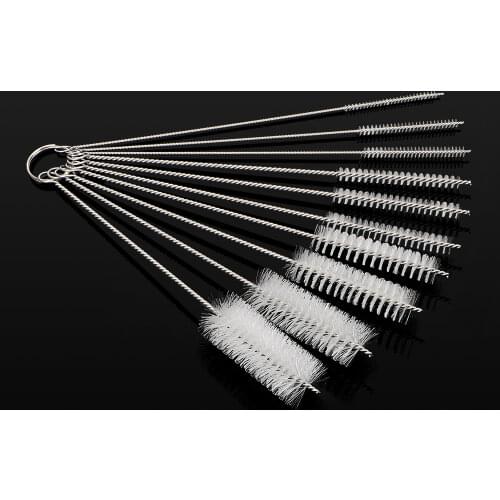 4 pcs/set Long Handle Teapot Mouth Brush Kettle Spout Brushes Baby Milk Bottle Nipple Cleaning Tool Icing Piping Nozzle Brush