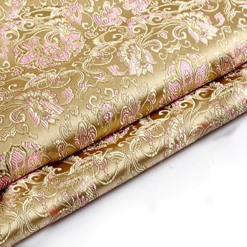 75x100cm Imported Japanese style Metallic Jacquard Brocade Fabric,3D jacquard yarn dyed fabric for Women Coat Dress Skirt