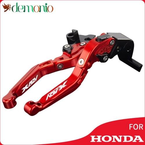 Motorcycle Accessories Folding Extendable Brake Clutch Levers with logo For Honda X-ADV 750 2017-2020 XADV750 XADV-750 2019 2018