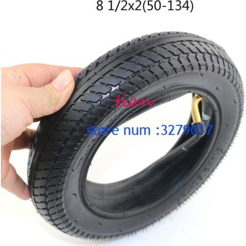 Free shipping 8 1/2X2 (50-134) Scooter Tire & inner tube 8.5inch small electric car children car and Electric scooter tire