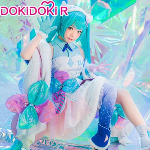 DokiDoki-R Cosplay Costume Winter Festival Women Cute Costume