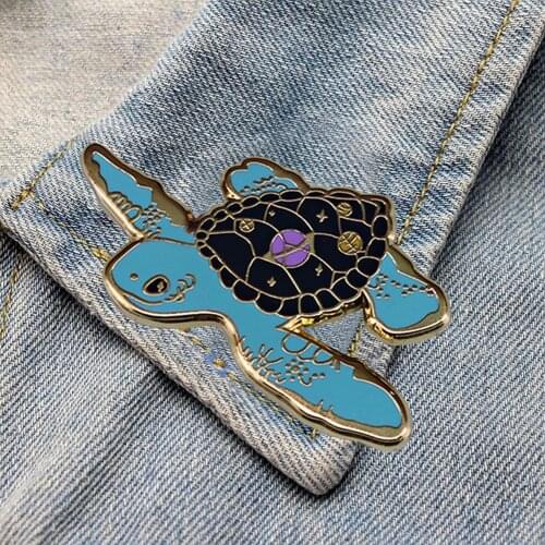 DZ646 Fashion Cute Enamel Pin Brooch Backpack Collar Hat Badge Lapel Pin Women Men Jewelry Gifts
