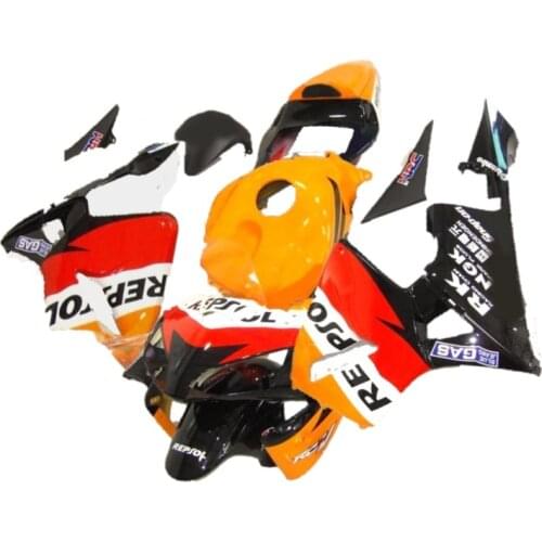 Km Motorcycle Fairings For CBR600RR CBR600 CBR 600 RR 2003 2004 03 04 F5 ABS Plastic Injection Fairing Bodywork Kit REPSOL