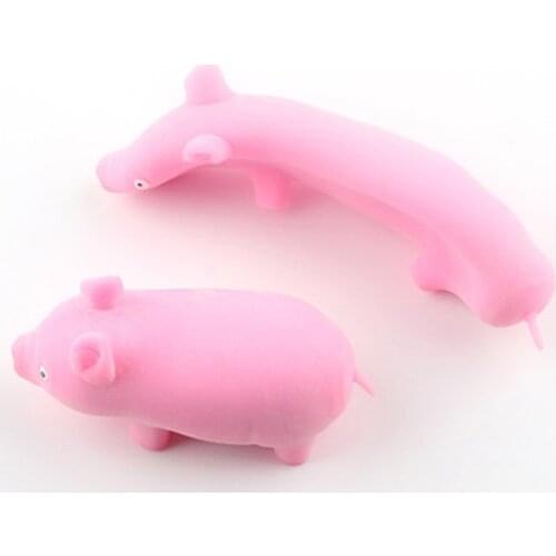 Cute Mini Relief Squeeze Toys Decompression Toy Relief Toys Mochi Animals Pig Abreact Ball Sticky Rising Antistress Funny Gadget