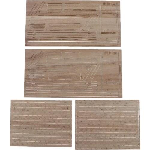 DIY Building Model Kits Wooden Bridge for 1/35 Scale Tank Sand Table