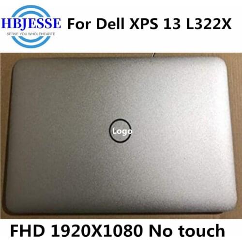New Original 13.3" VKWJC 0VKWJC FHD 1920*1080 Silver For Dell XPS 13 L322X LCD Display Screen assembly