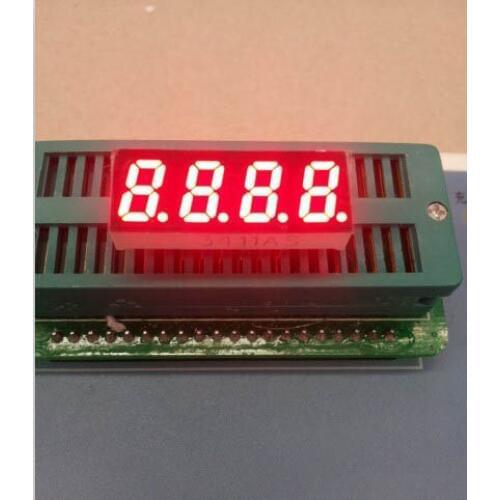 Common anode/ Common cathode 0.31 inch digital tube 4 bits digital tube led display 0.31inches Red digital tube