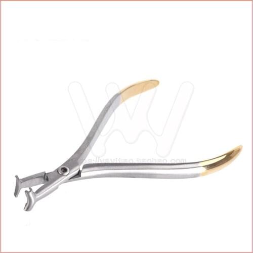 Dental Orthodontic titanium wire bending pliers clamp end bend Pliers orthodontic materials