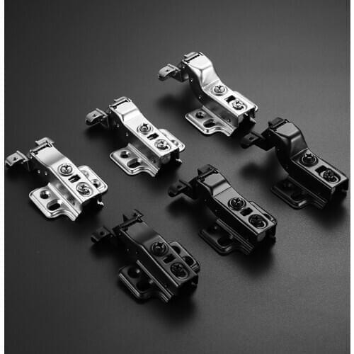 Ultra short short arm hinge damping cushion hinge American style wardrobe hardware link accessories