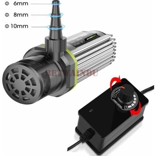 High Lift Mini Water Pump 110V-240V 15M Lift for Cutting Machine Flow Adjustable EU/US Plug