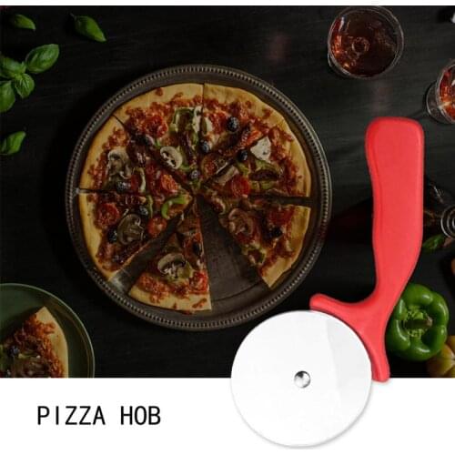 1pc Stainless Steel Pizza Single Wheel Cut Tools Household Pizza Pies Knife Cake Waffle Cookies Wheel Cut Tools Kitchen Gadgets