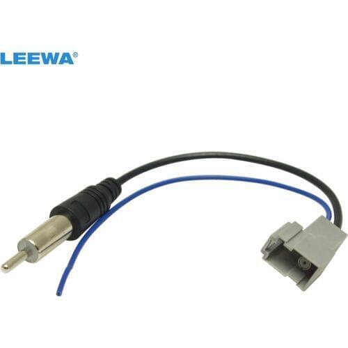 LEEWA 10pcs Car Antenna Adapter Motorola male Plug to female for Honda City Aftermarket Radio Stereo #CA1562