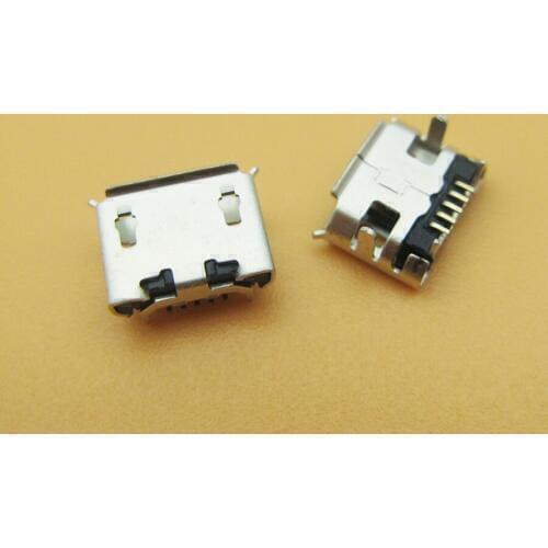 500pcs/lot mini Micro USB charging port jack connector socket dock plug power For Blackberry 8520 for Lenovo IdeaTab A2109 U018