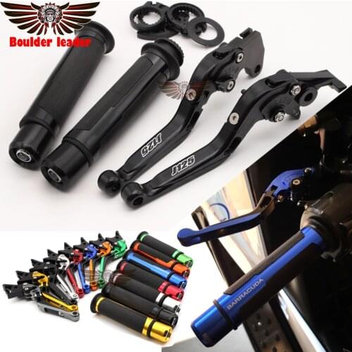 For KAWASAKI j125 J 125 2014 2015 2016 2017 2018 Motorcycle Adjustable Folding Brake Clutch Levers Handlebar Hand Grips
