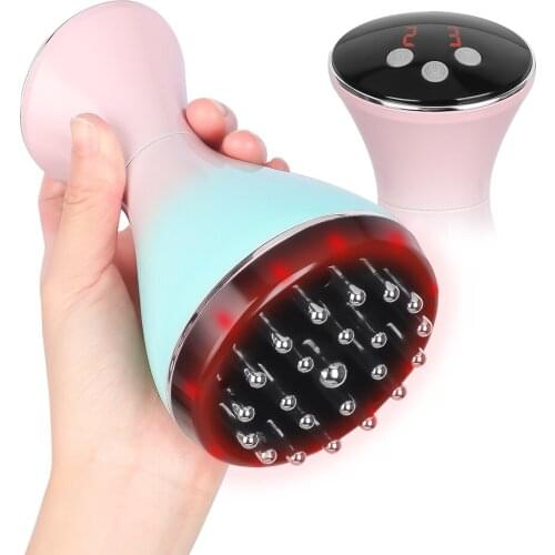 Electric Meridians Brush Guasha Massager Device Skin Care Body Massager Electronic Meridian Brush Meridian Promote Blood Relax