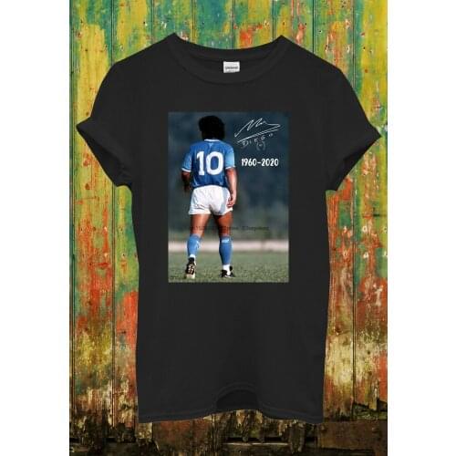Maradona T Shirt Legend Argentine Men Women Top Unisex T Shirt 2687