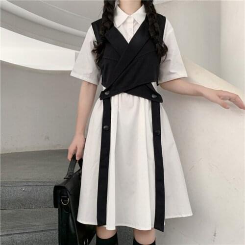 Простые летние платья Kawaii Girl China At AliExpress