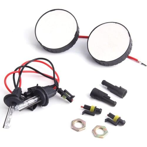 H7 Car Motorcycle Headlight Xenon Replacement Bulbs Lamps Set Kits 55W