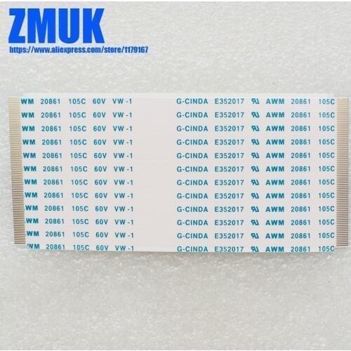 100MM Length E352017 AWM 20706 20861 105C 60V Ribbon Cable