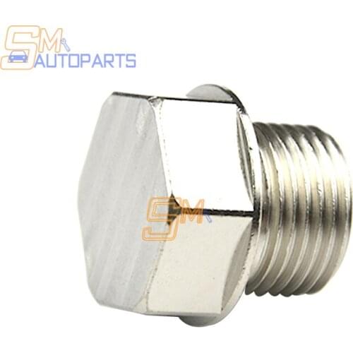 New O2 Oxygen Sensor Bung Port Boss Fitting w/ Plug M18*1.5mm Sensor Boss