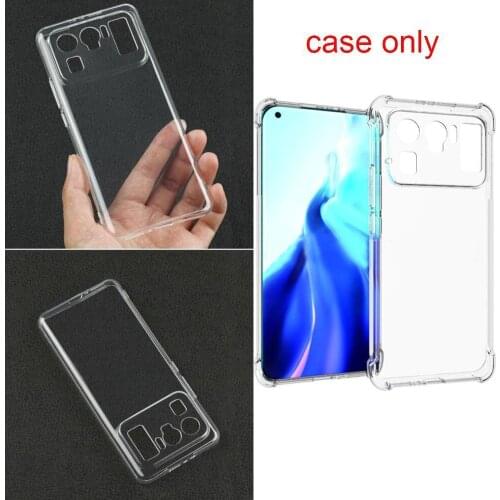 Shockproof Clear Slim Thin Crystal Protective Case Phone Soft Anti-Knock Clear Shell For Xiaomi 11ultra