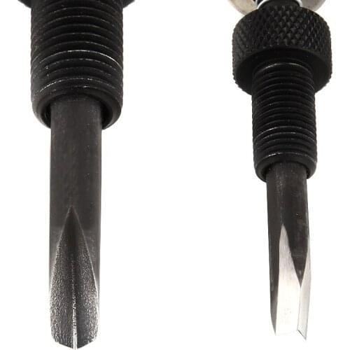 Handmade Leathercraft Leather Edge Beveler Cutting Groover Skiving Trimming Adjustable V Style DIY Leather Craft Tool CLH@8