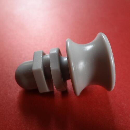 Shower room glass sliding door pulley fittings groove pulley pulley hanging round the bathroom shower sheave pulley KF648