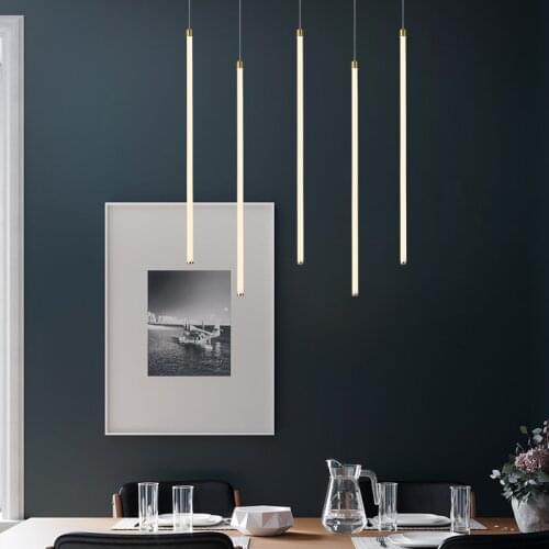 Modern led pendant lights modern design brief bedroom bedside hanging lamp Restaurant bar pendant lamp Reception desk lamp