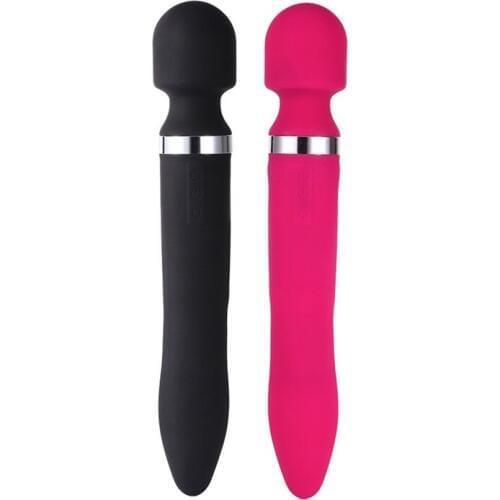 G-spot Clitoris Stimulator Anal Vibrator Silicone Masturbation Rod Waterproof Adult Sex Toys for Woman Vibration Rod Supplies