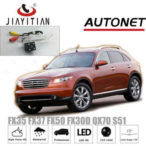 JiaYiTian rear camera For Infiniti FX35 FX37 FX50 FX30D QX70 S51 2009~2017 CCD/Night Vision Reverse Camera License Plate camera