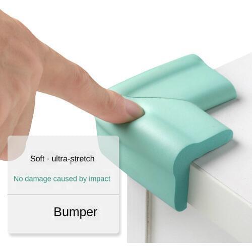 10Pcs Round Inner Corner Child Baby Safety Corner Furniture Protection Strip Soft Edge Protection Sleeve Baby Protection Cover