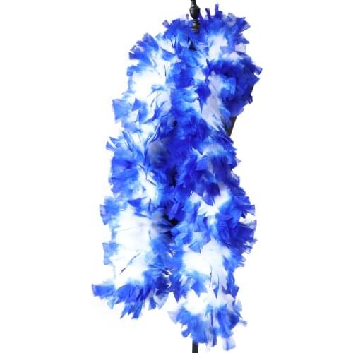 2 meter Turkey Feather Large Boa 200G Natural Turkey Marabou Feather on Ribbon for Craft Decoration Scarf Customized Plumes Boas