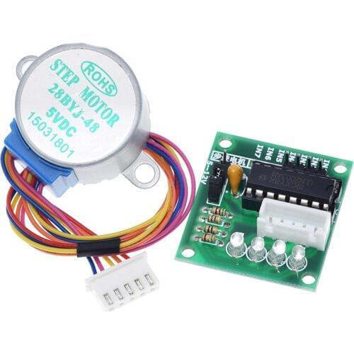 28BYJ-48-5V 12v 4 phase Stepper Motor+ Driver Board ULN2003 Stepper motor + ULN2003 Driver board diy kit