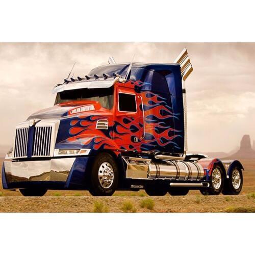 5d diy diamond embroidery full square&round drill 5d diamond painting Snow truck Cross Stitch Rhinestone mosaic home decoration