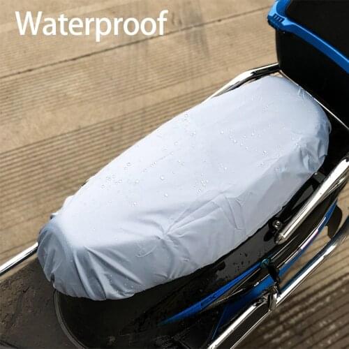 Motorcycle Seat Cover Universal Sun Protection Dustproof Waterproof Dust-proof Motorbike Scooter Cushion Seat Cover Dropshipping