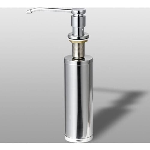 Built in Sink Soap Dispenser for Kitchen Sink Stainless Steel Lotion Dispenser
