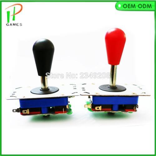 Oval ball top ZIPPY Long / Short shaft Joystick with Microswitches balltop 2 way 4 way 8 way 5 Coloer Ball