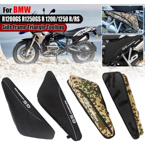 For BMW R1250GS R1200GS LC Adventure R1200 R1250 R RS Motorcycle Side Frame Triangle Toolbags Package Repair Tool Placement Bags