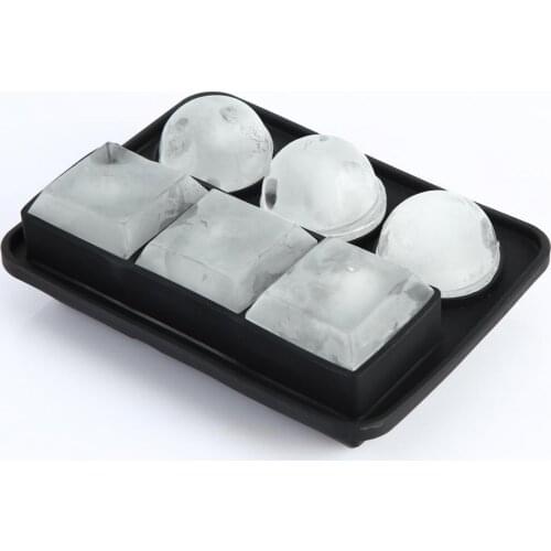 Ice Mold Food Grade DIY Silicone Ice Cube Tray for Handmaking Food Grade Mold for Whiskey Cocktail kitchen accessories